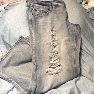 Destructed Jeans by American eagle